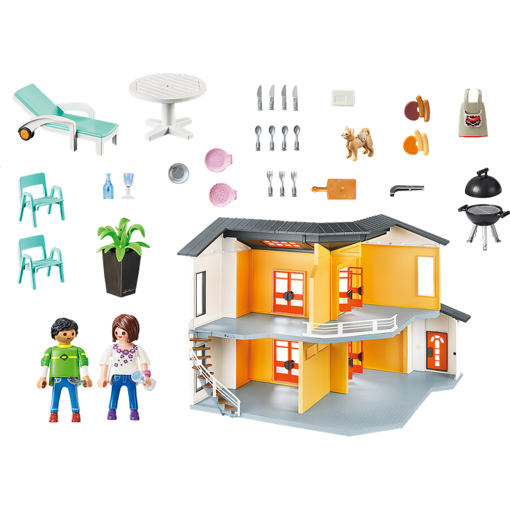 Playmobil City Life 9266 'Modernes Wohnhaus', mit Licht- und Soundeffekten, ab 4 Jahren - Preisvergleich – Bild 2