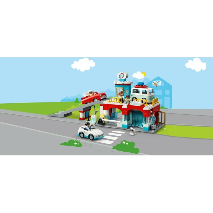 LEGO DUPLO 10948 'Parkhaus mit Autowaschanlage', 112 Teile, ab 2 Jahren – Bild 5