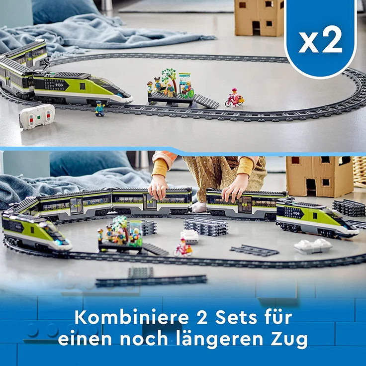 LEGO City 60337 'Personen-Schnellzug', 764 Teile, ab 7 Jahren – Bild 9
