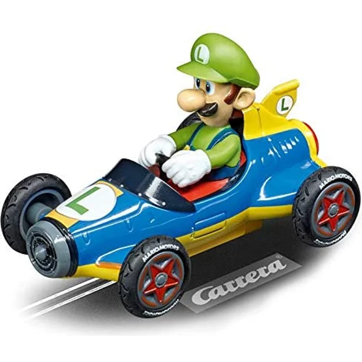 Carrera 20062492 GO!!! 'Nintendo Mario Kart Mach 8', Autorennbahn-Set, 5,3 Meter Streckenlänge, mit Mario & Luigi Spielzeugautos, für 2 Spieler, ab 6 Jahren - Preisvergleich – Bild 4
