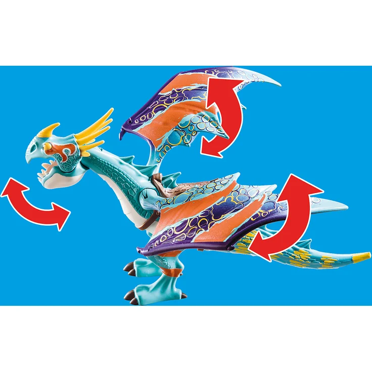 PLAYMOBIL Dragons 70728 'Dragon Racing: Astrid und Sturmpfeil', 12 Teile, ab 4 Jahren – Bild 5
