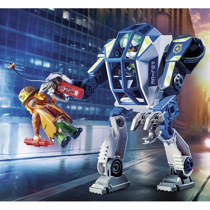Playmobil City Action 70571 'Polizei-Roboter: Spezialeinsatz', 50 Teile, ab 4 Jahren – Bild 6