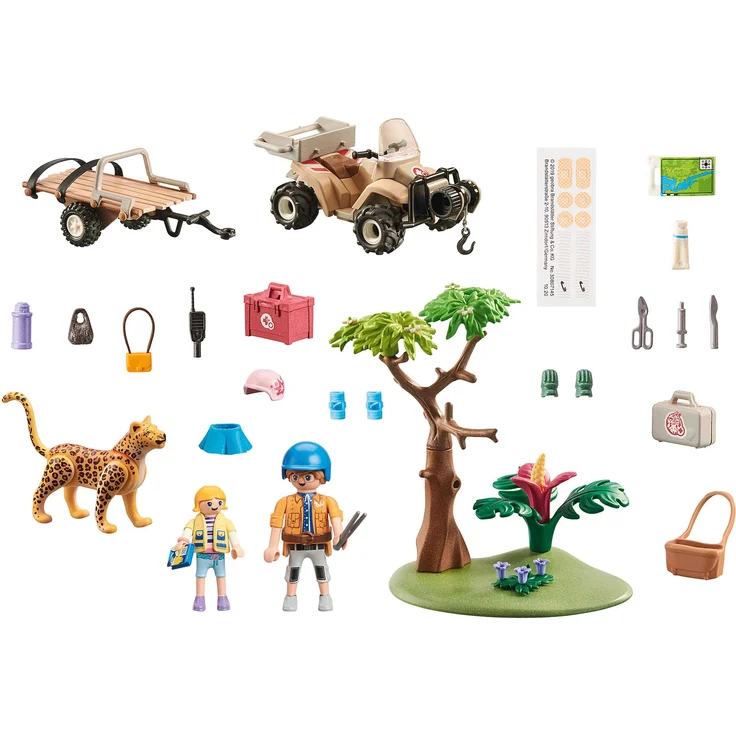 Playmobil Wiltopia 71011 'Tierrettungs Quad', 58 Teile, ab 4 Jahren – Bild 2
