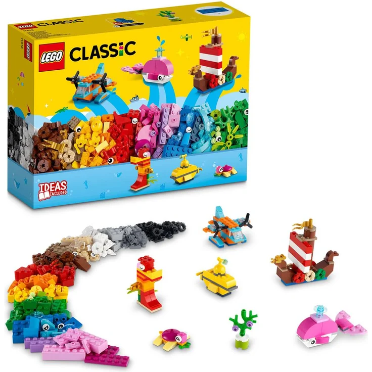 LEGO Classic 11018 'Kreativer Meeresspaß', 333 Teile, ab 4 Jahren – Bild 1