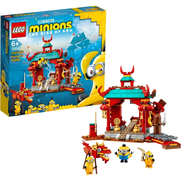 LEGO Minions 75550 'Minions Kung Fu Tempel', 310 Teile, ab 6 Jahren - Preisvergleich