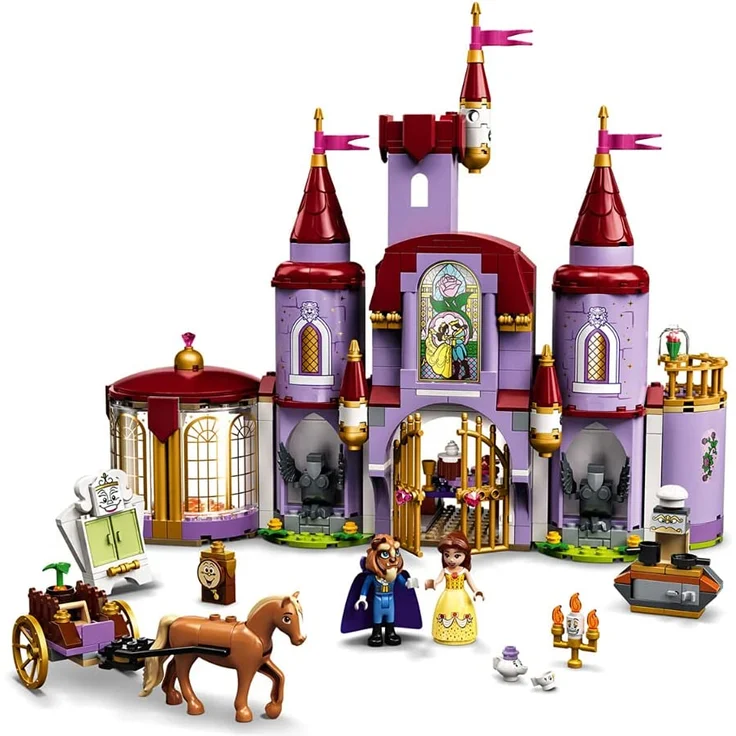 LEGO Disney Princess 43196 'Belles Schloss', 505 Teile, ab 6 Jahren – Bild 4