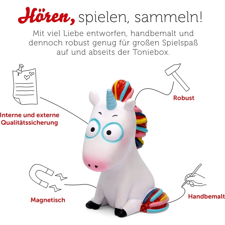 Tonies Das NEINhorn 'Das NEINhorn & Das NEINhorn und die SchLANGEWEILE', Hörfigur mit 45 Minuten Spielzeit, ab 4 Jahren – Bild 4