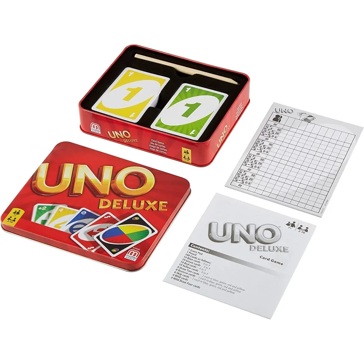 Mattel Games 'UNO Deluxe', ab 7 Jahren, 2-10 Personen – Bild 2