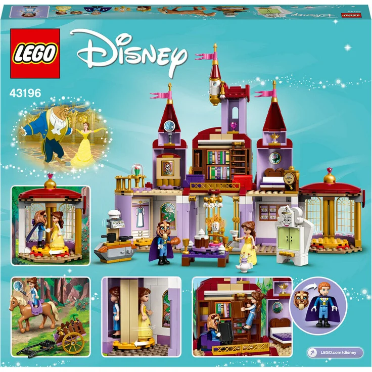 LEGO Disney Princess 43196 'Belles Schloss', 505 Teile, ab 6 Jahren – Bild 5