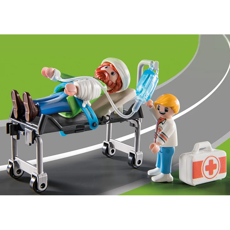 Playmobil DUCK ON CALL 70913 'Notarzt Truck', 59 Teile, ab 3 Jahren – Bild 5