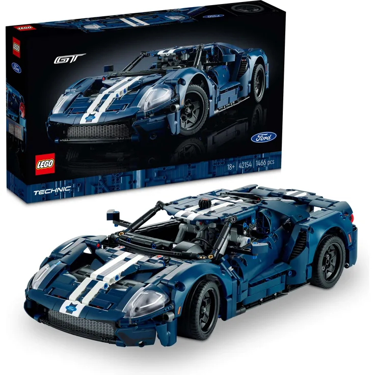 Lego Technic 42154 'Ford GT 2022', 1466 Teile, ab 18 Jahren