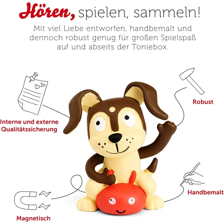 Tonies Lieblings-Kinderlieder 'Spiel- und Bewegungslieder' Hörfigur mit 73 Minuten Spielzeit, ab 3 Jahren, deutsch – Bild 5