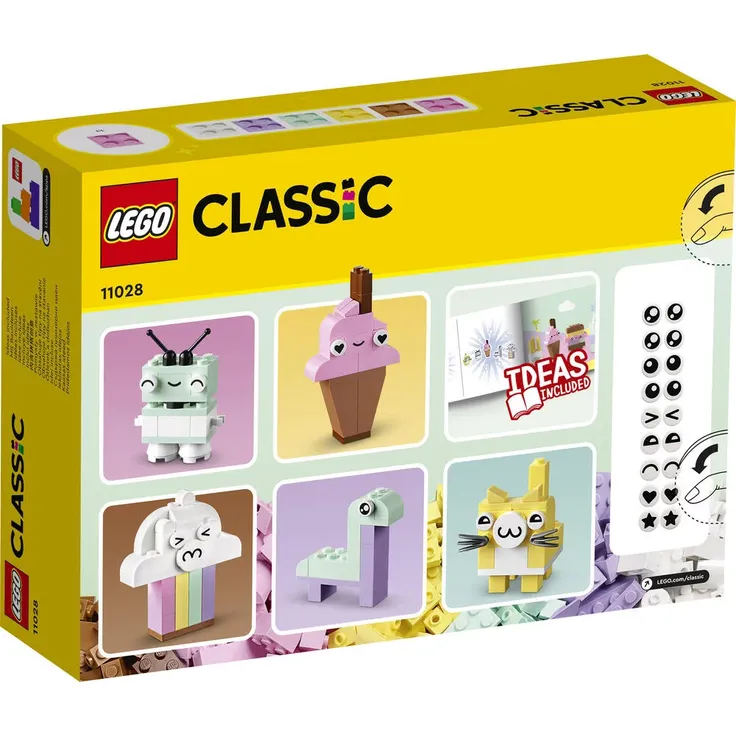 LEGO Classic 11028 'Pastell Kreativ-Bauset', 333 Teile, ab 5 Jahren – Bild 4