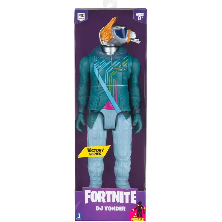 Jazwares - Fortnite FNT0085 - DJ Yonder- VICTORY SERIE - 30 cm Spielfigur