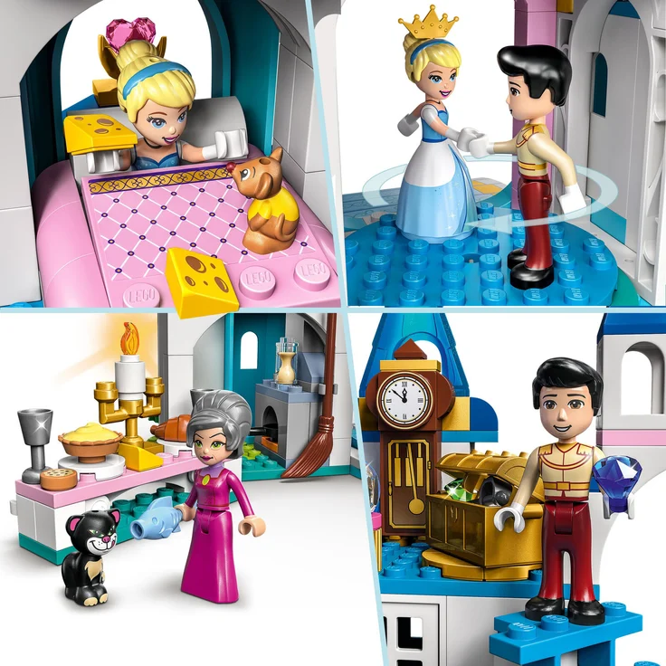 LEGO Disney 43206 'Cinderellas Schloss', 365 Teile, ab 5 Jahren – Bild 5