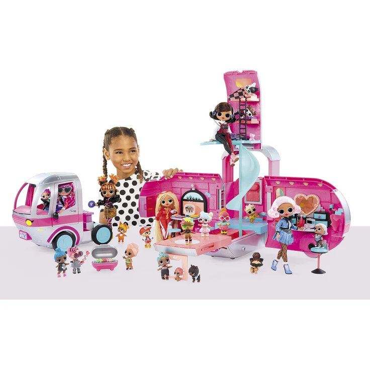 L.O.L. Surprise 'OMG 4-in-1 Glamper' Puppen Zubehör, ab 4 Jahren, passend für alle L.O.L. Puppen, mit über 55 Überraschungen, inklusive Licht und Sounds - Preisvergleich – Bild 4