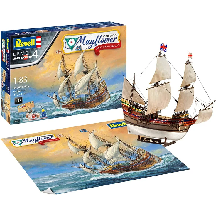 1:83 Gift Set Mayflower 400th Anniversary – Bild 1