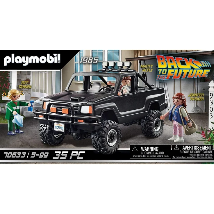 PLAYMOBIL Back to the Future 70633 ' Back to the Future Marty's Pick-up Truck', 35 Teile, ab 5 Jahren – Bild 2