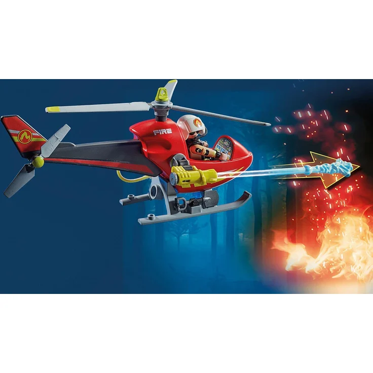 PLAYMOBIL City Action 71195 'Feuerwehr-Hubschrauber', 57 Teile, ab 4 Jahren – Bild 6