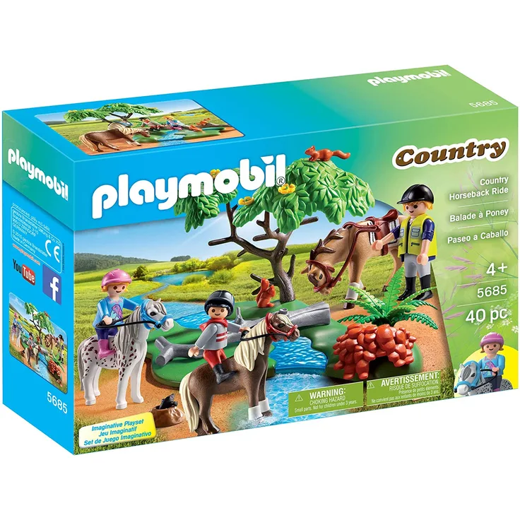 Playmobil 5685 Country 'Horseback Ride', 40 Teile, ab 4 Jahren