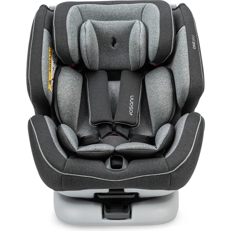 Osann 'One 360°' Autokindersitz Universe Grey 0 bis 36 kg (Gruppe 0+/1/2/3), drehbar, Isofix, mit Seitenaufprallschutz – Bild 2