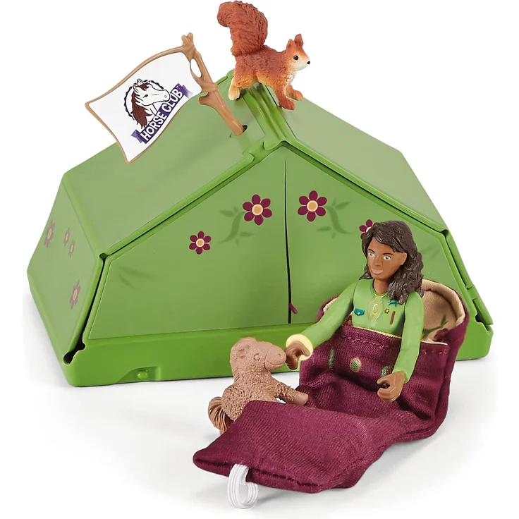 Schleich Horse Club 42533 'Sarahs Campingausflug', ab 5 Jahren, 12 Teile - Preisvergleich – Bild 4