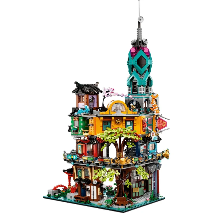 LEGO NINJAGO 71741 'Die Gärten von NINJAGO City', 5685 Teile, ab 14 Jahren – Bild 6