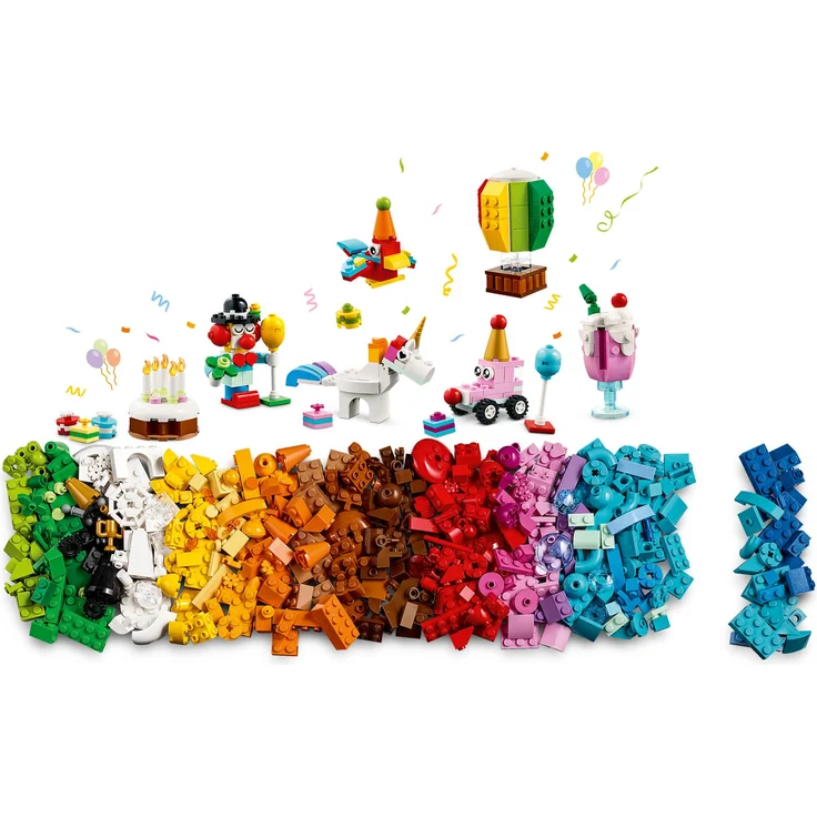 LEGO Classic 11029 'Party Kreativ-Bauset', 900 Teile, ab 5 Jahren – Bild 2
