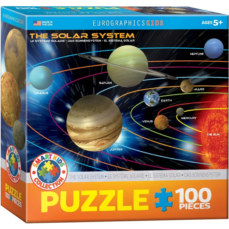 Eurographics Kids Solar System Puzzle 100 Teile