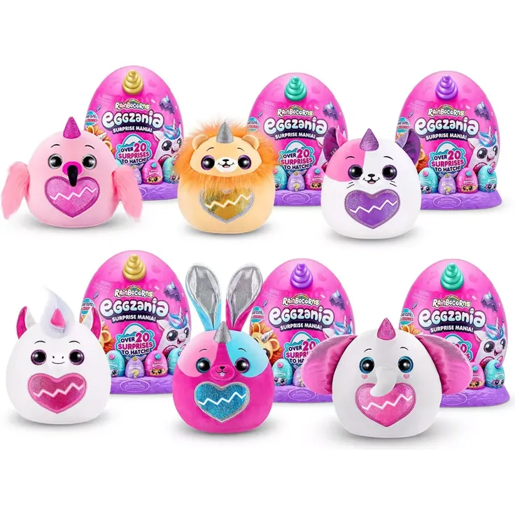 Rainbocorns - Eggzania - Serie 1, 1x Stück, zufällige Auswahl