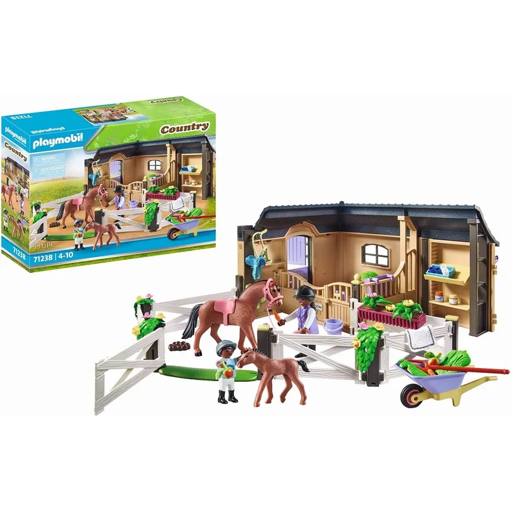 Playmobil Country 71238 'Reitstall', 136 Teile, ab 4 Jahren – Bild 1