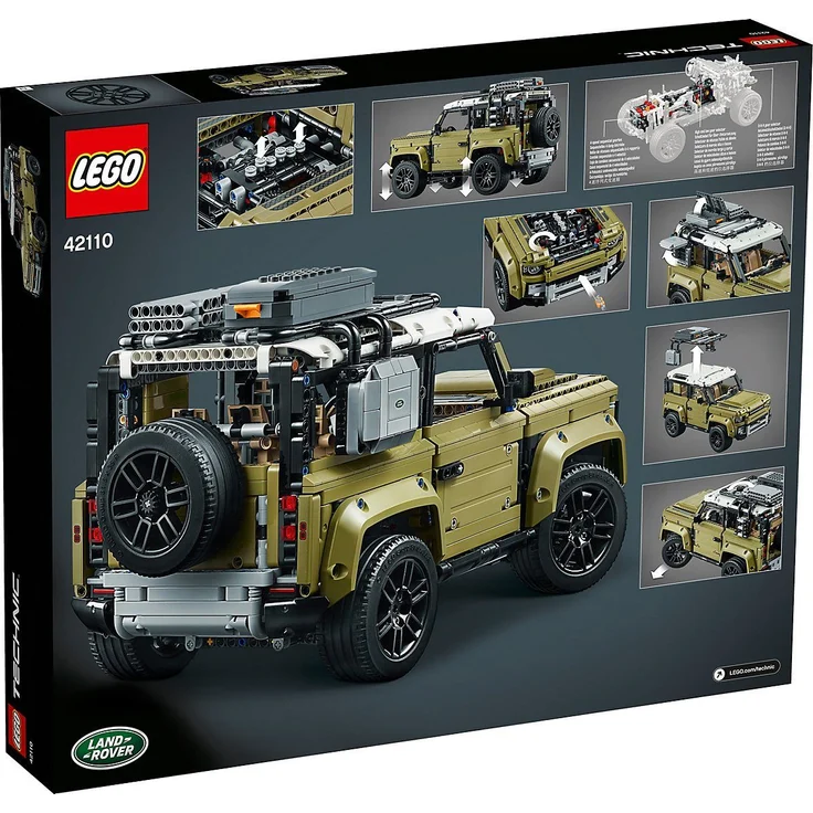 LEGO Technic 42110 'Land Rover Defender,' 2573 Teile, ab 11 Jahren, authentisches Modell – Bild 3