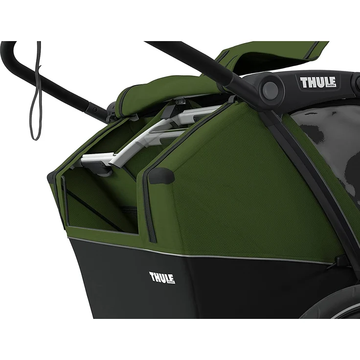 Thule 'Chariot Cab 2' Fahrradanhänger 2021 Cypress Green – Bild 5