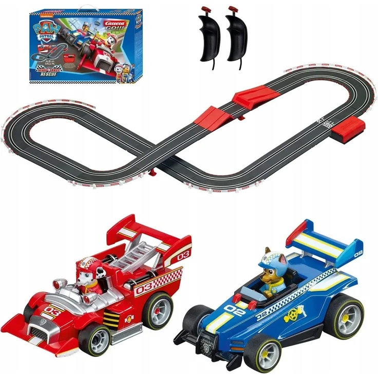 Carrera Go!!! 20063514 'Paw Patrol Ready Race Rescue', ab 5 Jahren, Streckenlänge 4.3 m, bis zu 2 Spieler - Preisvergleich – Bild 4