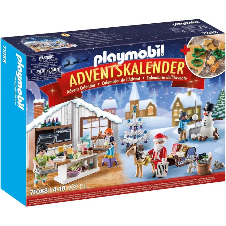 PLAYMOBIL City Life 71088 'Adventskalender Weihnachtsbacken', 56 Teile, ab 4 Jahren - Preisvergleich