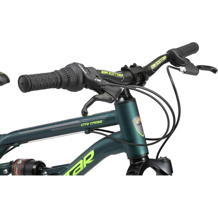 Bikestar Mountainbike Vollgefedert 20 Zoll Petrol – Bild 6