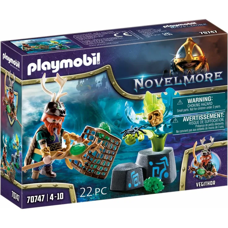PLAYMOBIL Novelmore 70747 'Violet Vale - Magier der Pflanzen', 22 Teile, ab 4 Jahren - Preisvergleich