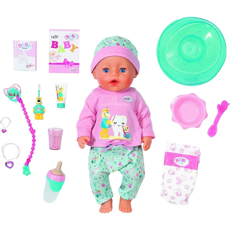 BABY Born Zapf – 827086 Soft Touch Badepuppe, 43cm