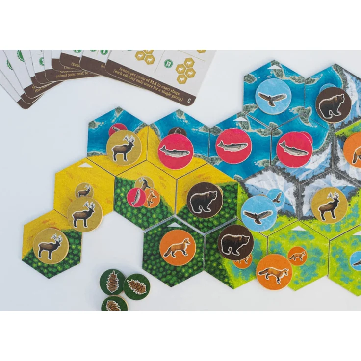 Alderac Entertainment 'Cascadia', 1-4 Spieler, ab 10 Jahren, englisch, Spiel des Jahres 2022 – Bild 2