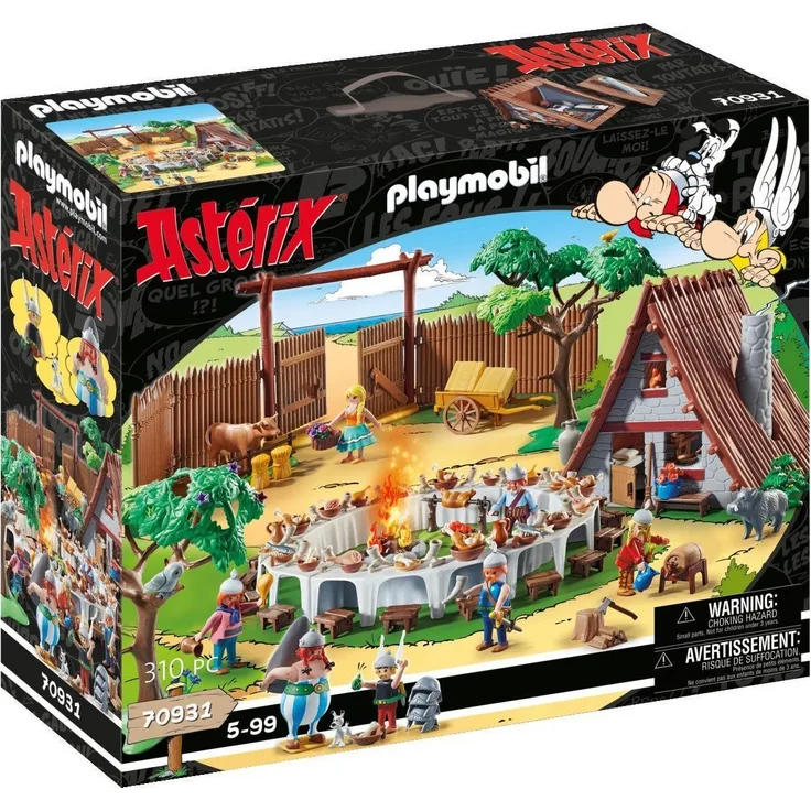 Playmobil Asterix 70931 'Großes Dorffest', 310 Teile, ab 5 Jahren