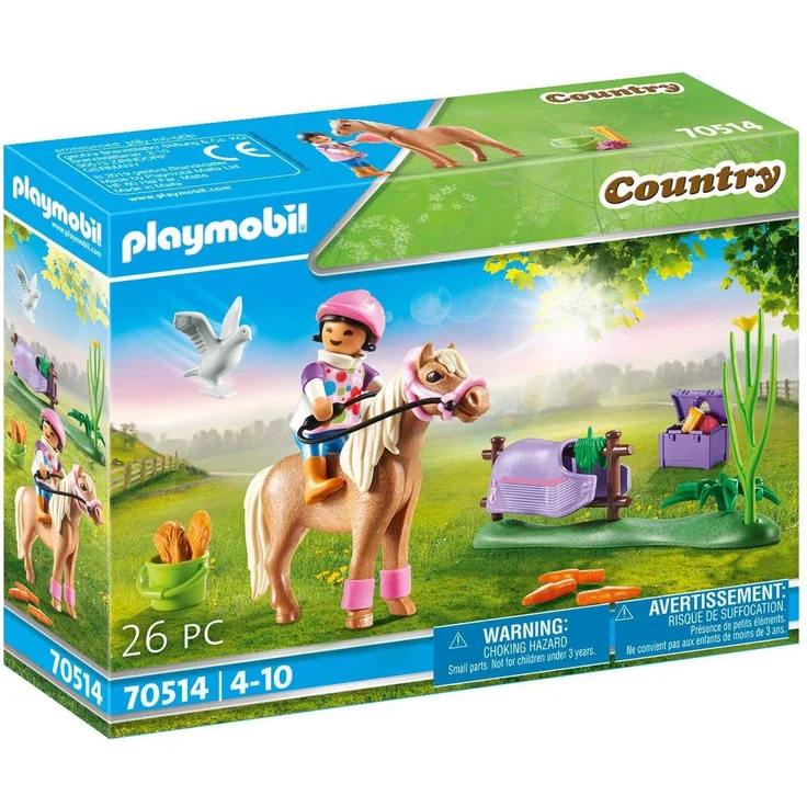 Playmobil Country 70514 'Sammelpony "Isländer"', 26 Teile, ab 4 Jahren – Bild 1