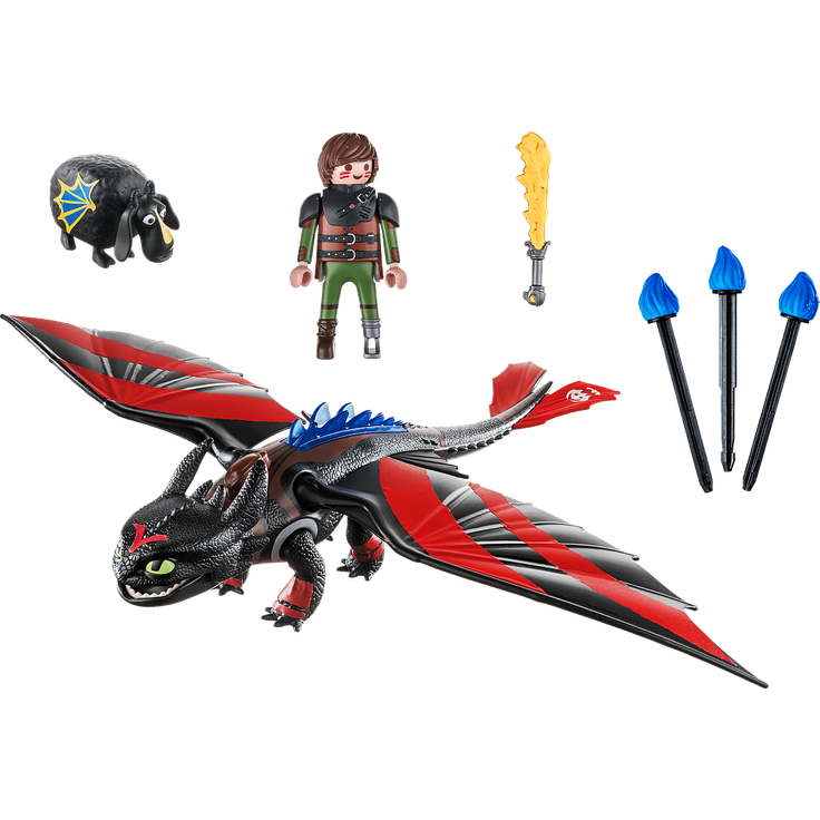 PLAYMOBIL Dragons 70727 'Dragon Racing: Hicks und Ohnezahn' 13 Teile, ab 4 Jahren – Bild 3