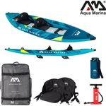 Aqua Marina 'Steam Kajak 412', max. Belastbarkeit 180kg, bis zu 2 Personen