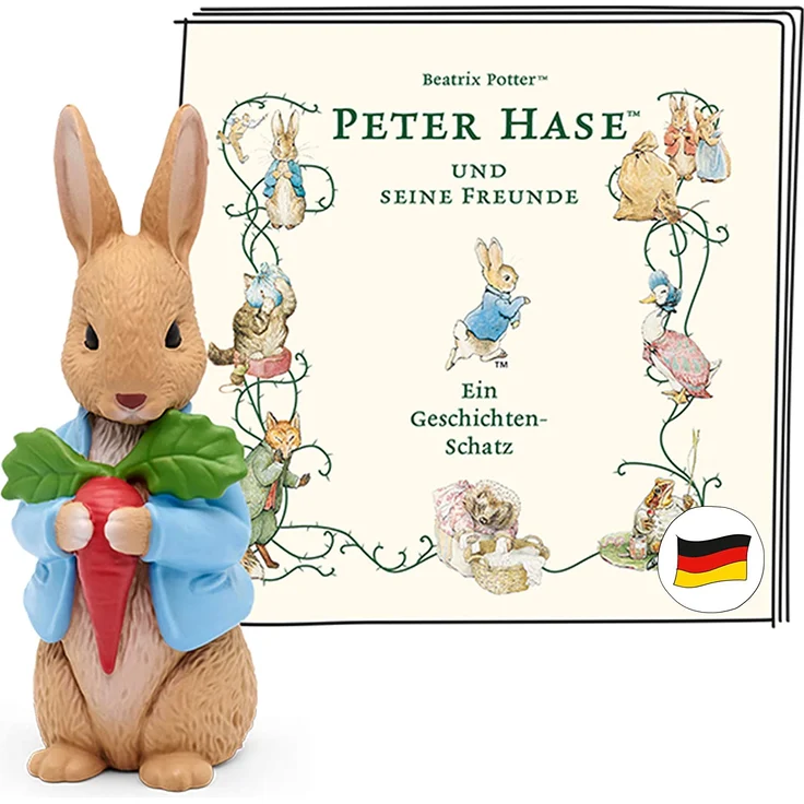 Tonies Peter Hase und seine Freunde 'Ein Geschichten-Schatz', Hörfigur mit ca. 65 Minuten Spielzeit, ab 3 Jahren – Bild 1