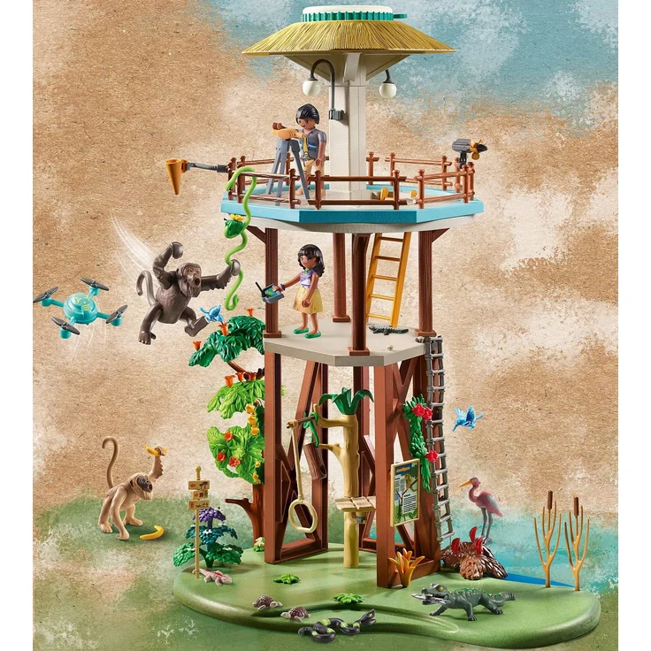 Playmobil Wiltopia 71008 'Forschungsturm mit Kompass', 203 Teile, ab 4 Jahren – Bild 4