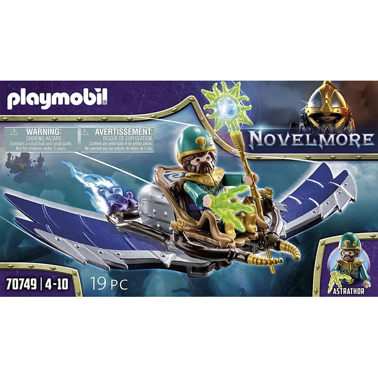 PLAYMOBIL Novelmore 70749 'Violet Vale - Magier der Lüfte', 19 Teile, ab 4 Jahren – Bild 3