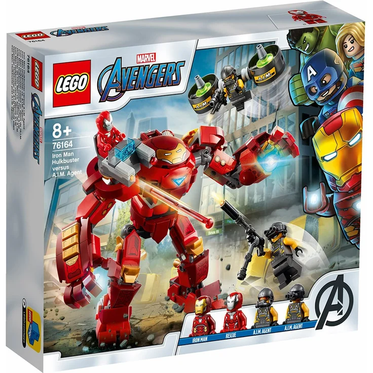 LEGO Marvel Avengers 76164 'Iron Man Hulkbuster vs. A.I.M.-Agent', 456 Teile, ab 8 Jahren – Bild 2