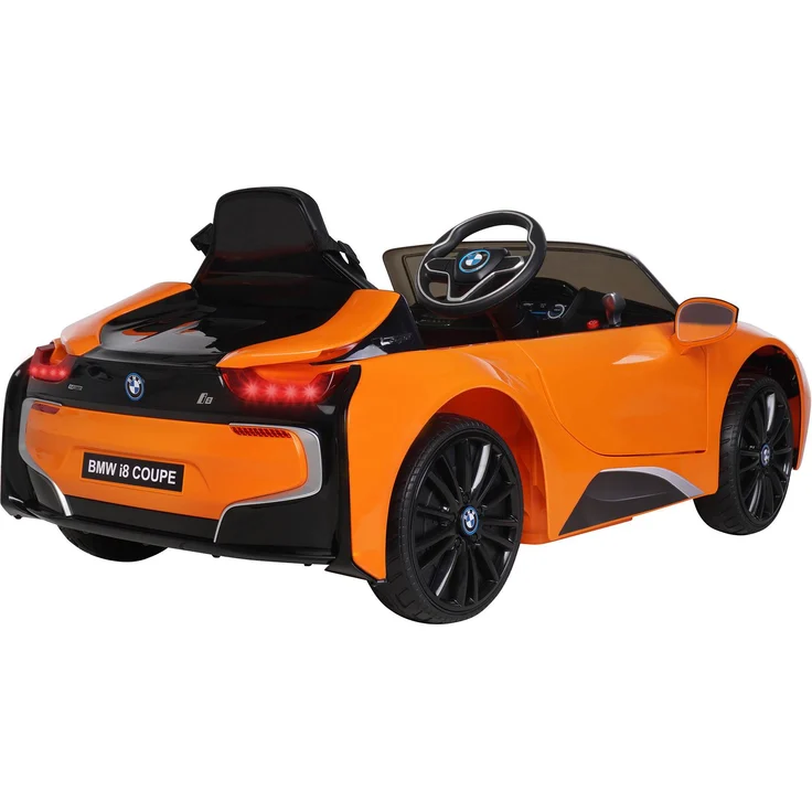 BMW Kinder Elektro Auto Kinderfahrzeug Kinderauto Elektroauto für Kinder Lizenz (Orange) – Bild 2