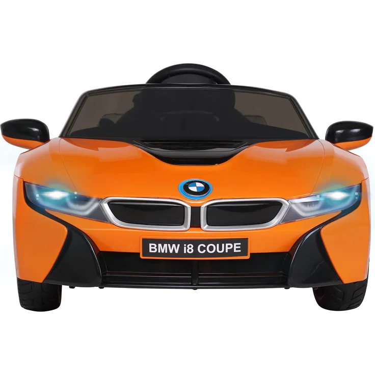 BMW Kinder Elektro Auto Kinderfahrzeug Kinderauto Elektroauto für Kinder Lizenz (Orange)