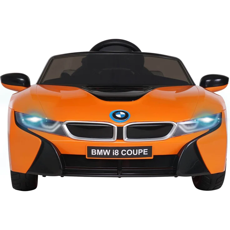 BMW Kinder Elektro Auto Kinderfahrzeug Kinderauto Elektroauto für Kinder Lizenz (Orange) – Bild 1